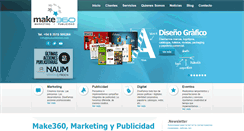 Desktop Screenshot of make360mkt.com